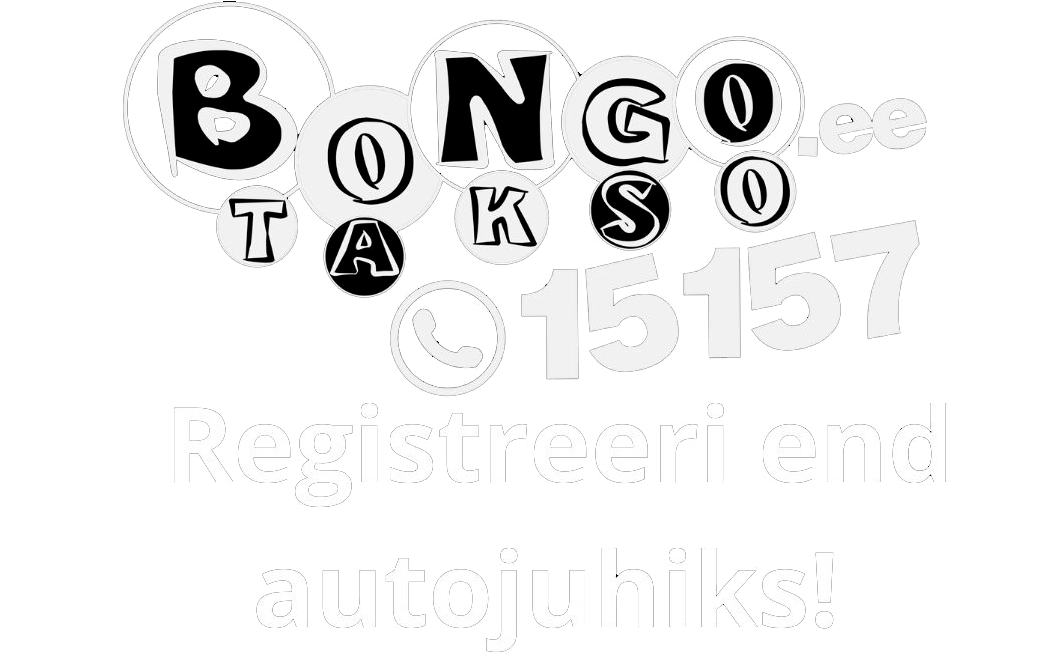 Bongo takso - registreeri end autojuhiks
