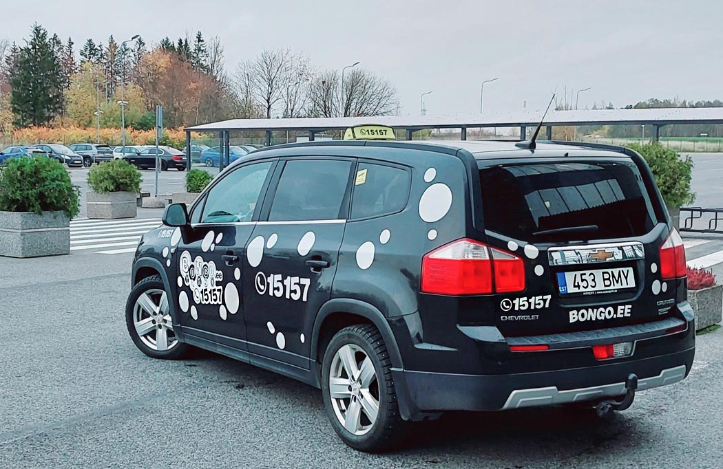 Luota kuljetus Bongo Taksoon